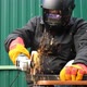 Man Cuts Metal - VideoHive Item for Sale