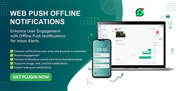 WhatsCRM Web Push Notifications - Addon for whastCRM
