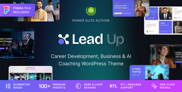 Lead Up - Mentoring & Business Coaching WordPress Theme