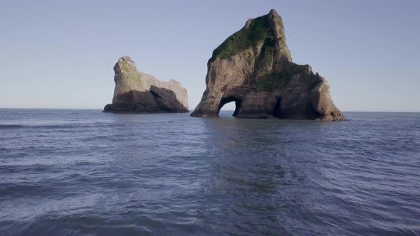 Archway in an islet