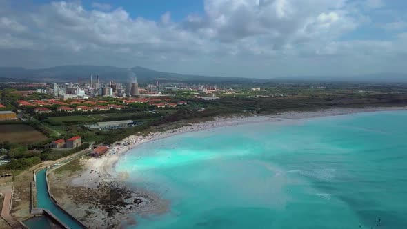 Incredibly Beautiful Calm Sea with Lots of Clouds alt