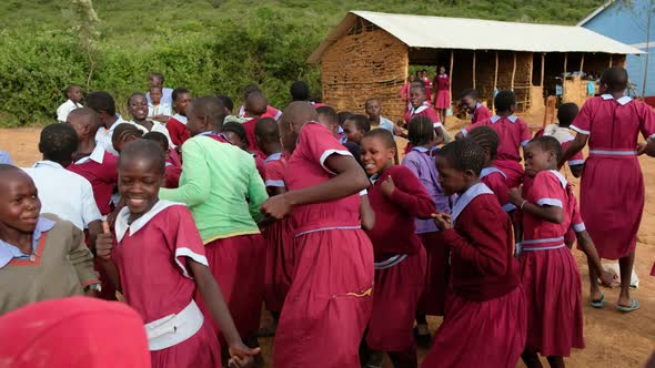 Students Dancing