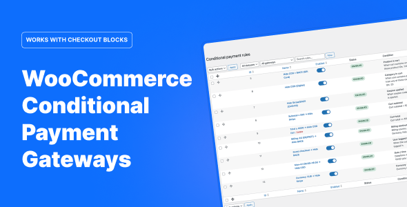 Conditional Payments for WooCommerce