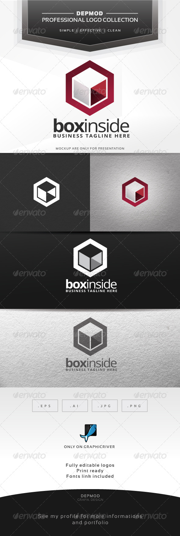 Box Inside Logo