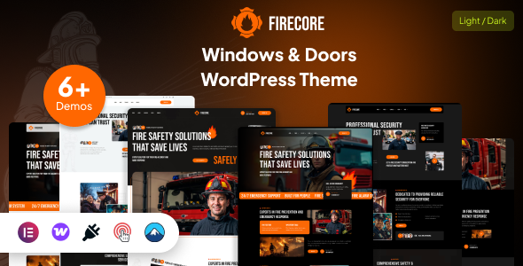Firecore - Fire & Security Services WordPress Theme