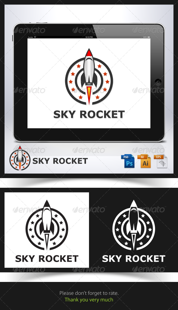 Sky Rocket Logo