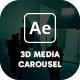 3D Media Carousel - VideoHive Item for Sale