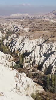 Cappadocia Landscape Aerial View