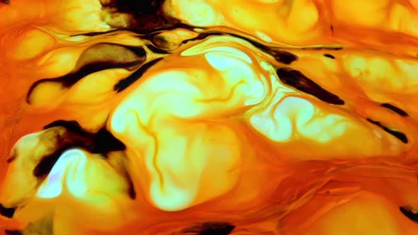 Abstract Bright Colours Paint Spreading Texture  alt