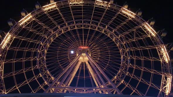 Lighted Ferris Wheel