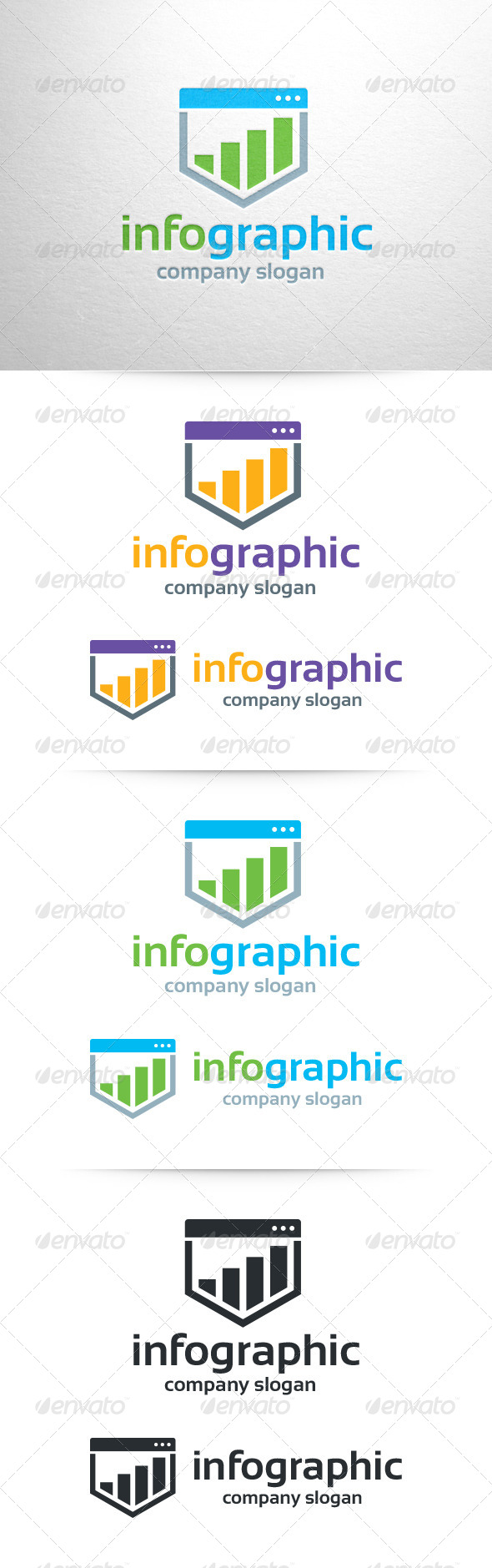Infographic Logo Template