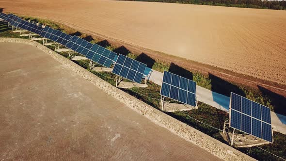 Solar Panels in the Summer