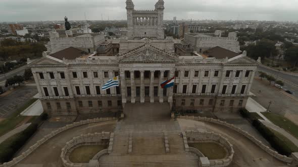 Palacio Legislativo, meeting place of the Uruguayan Parliament, Montevideo