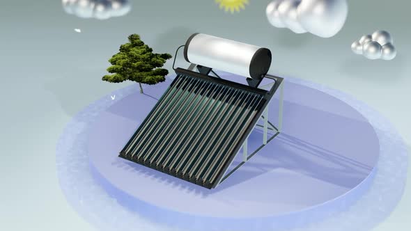 Hot Water Solar Collector