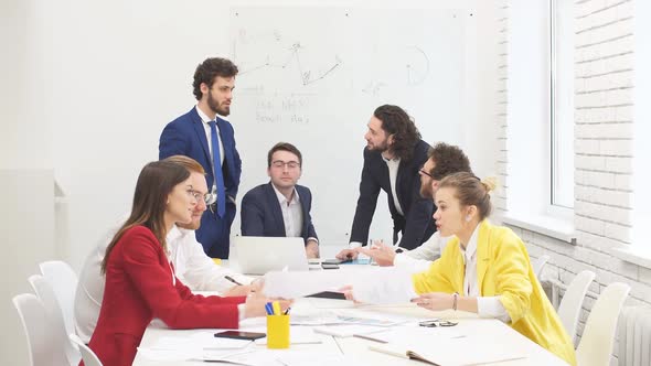 Positive Business Team in Office