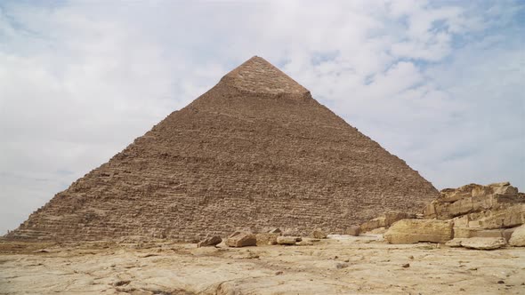 Timelapse Of The Great Pyramids In Giza Valley