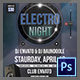 Electro Night Party Flyer - GraphicRiver Item for Sale