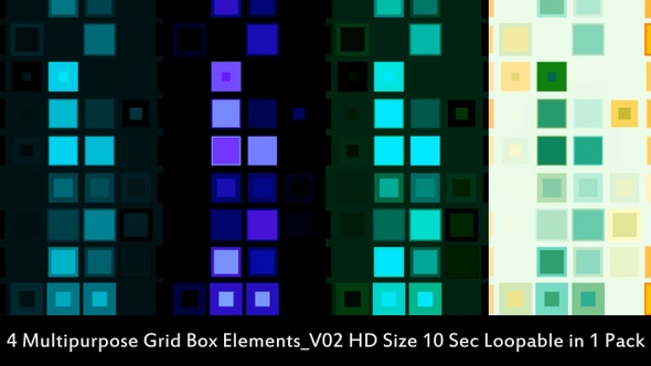 Multipurpose Grid Box Elements Pack V02 alt
