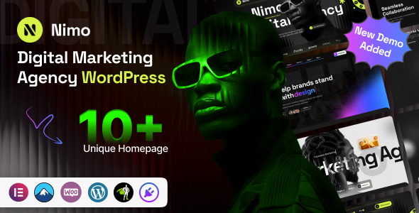 Nimo | Digital Marketing Agency WordPress