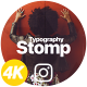 Typography Stomp - VideoHive Item for Sale