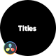 Title Thirds - VideoHive Item for Sale