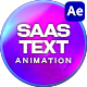 Saas Style Text Animation - VideoHive Item for Sale
