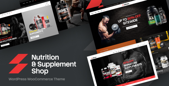 Ultimec – Nutrition & Supplement Shop WordPress Theme
