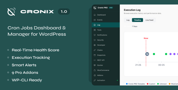Cronix - Cron Jobs Dashboard & Manager for WordPress
