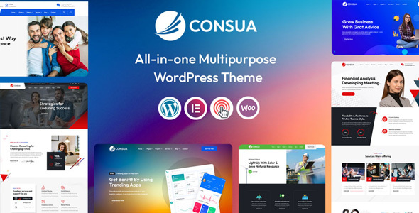 Consua – Business Consulting WordPress Theme