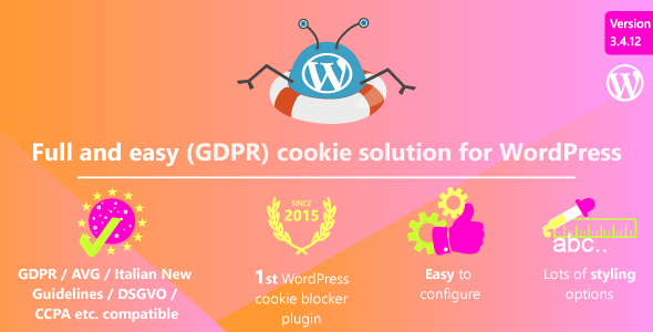 Complete GDPR / AVG / CCPA Cookie Compliance WordPress plugin - WeePie Cookie Allow