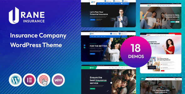 Urane – Insurance Company & Finance WordPress Theme