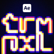 Thermal Pixel Typography - VideoHive Item for Sale