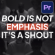 Text Animation Slight Elastic \ PP - VideoHive Item for Sale