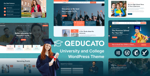 Qeducato - University and College WordPress Theme