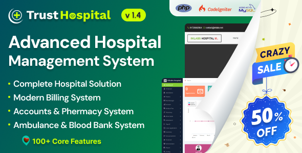 Trust Hospital Management ERP