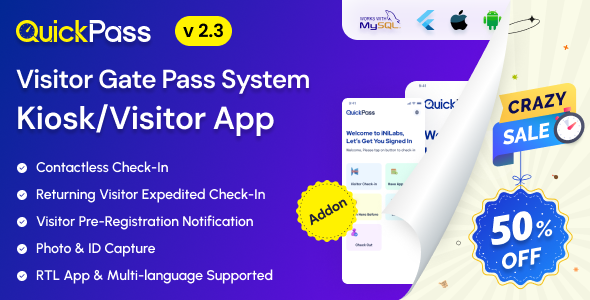 QuickPass - Visitor Gate Pass System Employee App