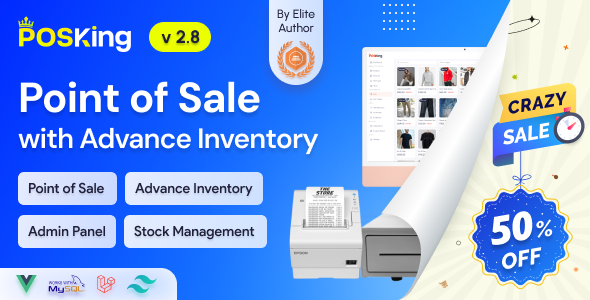 PosKing -  Point Of Sale System with Inventory Management | Retail Business ERP