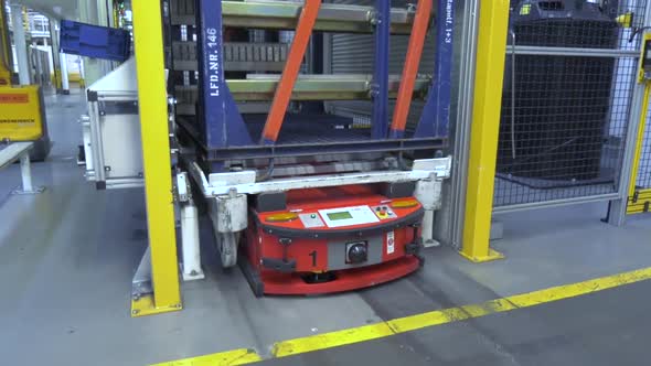 Intelligent robots carrying freight