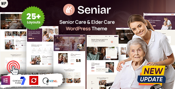 Seniar - Senior Elderly WordPress