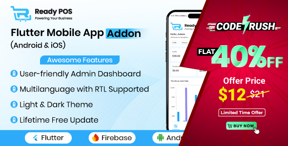 Ready POS - Mobile POS Inventory Management System Addon