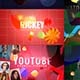 Modern Glass 3D Titles | Dynamic Shape Animations - VideoHive Item for Sale