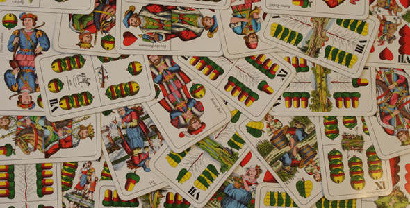 Playing Card Stopmotion Transition