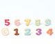 Colorful Number-Shaped Frosted Cookies - 3DOcean Item for Sale