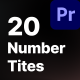 Number Counting Titles - VideoHive Item for Sale