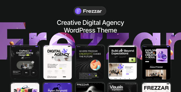 Frezzar - Creative Digital Agency WordPress Theme