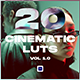 20 Cinematic LUTs Vol 1.0 for Premiere Pro – Professional Color Grading Pack - VideoHive Item for Sale
