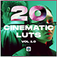 20 Cinematic LUTs Vol 1.0 for DaVinci Resolve – Professional Color Grading Pack - VideoHive Item for Sale