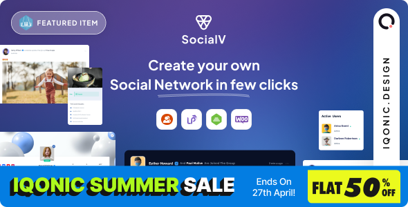SocialV - WordPress Social Network Theme for Communities