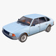 Old Car Hatchback 80s Low Poly M1 - 3DOcean Item for Sale