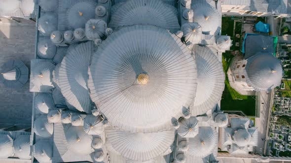 Istanbul Fatih Mosque Top View alt